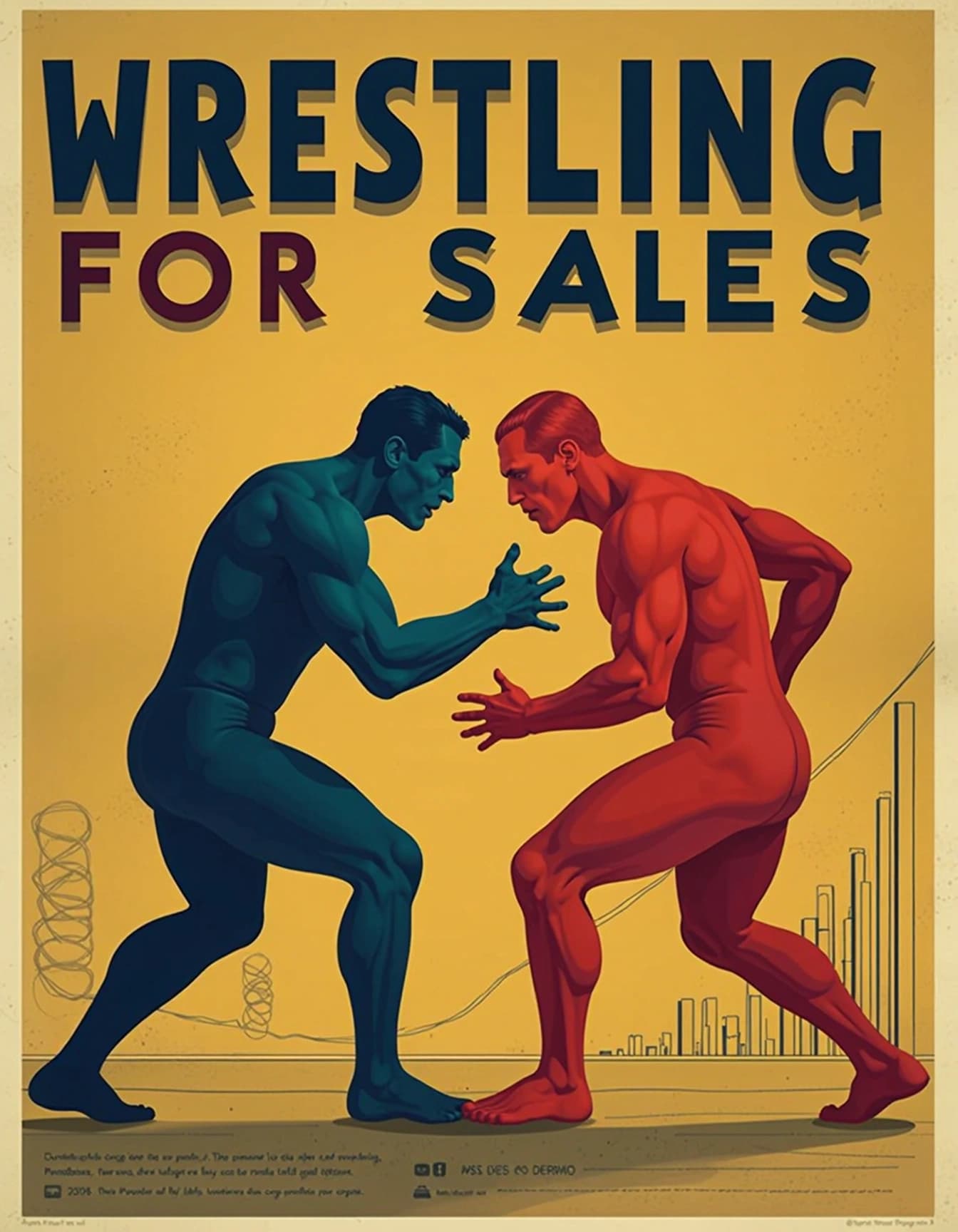 WRESTLING FOR SALES